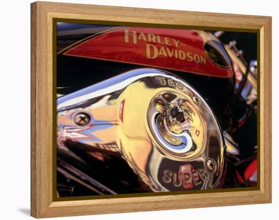 Harley Davidson Heritage Softail Made 1991 from a 1936 Style-null-Framed Premier Image Canvas