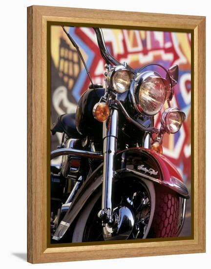 Harley Davidson Heritage Softail Made 1991 from a 1936 Style-null-Framed Premier Image Canvas