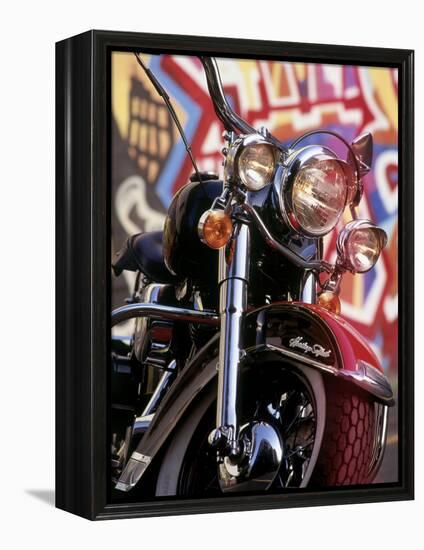 Harley Davidson Heritage Softail Made 1991 from a 1936 Style-null-Framed Premier Image Canvas