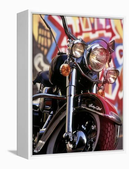 Harley Davidson Heritage Softail Made 1991 from a 1936 Style-null-Framed Premier Image Canvas