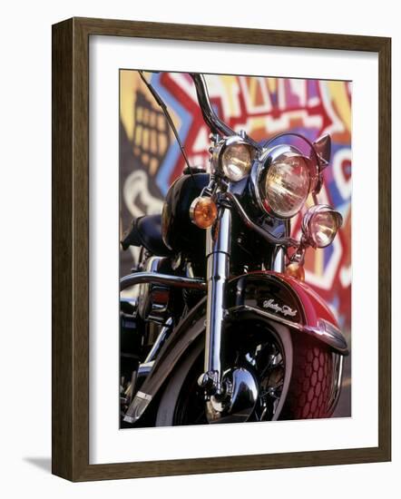 Harley Davidson Heritage Softail Made 1991 from a 1936 Style-null-Framed Photographic Print