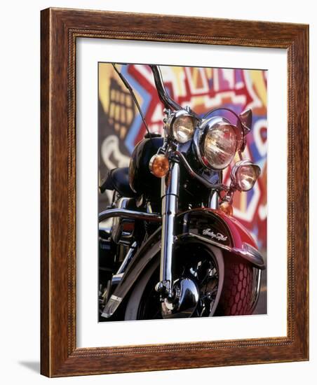 Harley Davidson Heritage Softail Made 1991 from a 1936 Style-null-Framed Photographic Print