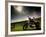 Harley Davidson Motorbike Sitting in Field, June 1998-null-Framed Photographic Print