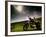 Harley Davidson Motorbike Sitting in Field, June 1998-null-Framed Photographic Print