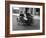 Harley Davidson Motorcycle Photograph - Seattle, WA-Lantern Press-Framed Art Print