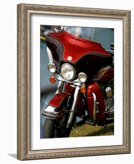 Harley Davidson Motorcycle-null-Framed Photographic Print