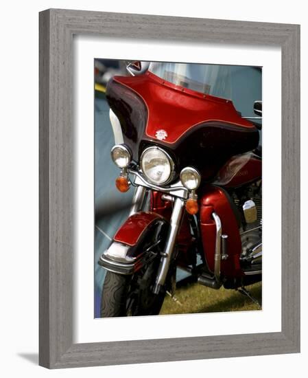 Harley Davidson Motorcycle-null-Framed Photographic Print