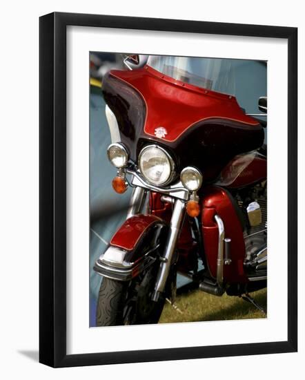 Harley Davidson Motorcycle-null-Framed Photographic Print