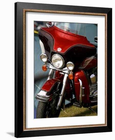 Harley Davidson Motorcycle-null-Framed Photographic Print