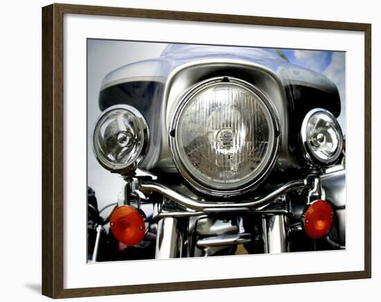 Harley Davidson Motorcycle-null-Framed Photographic Print