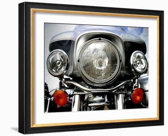 Harley Davidson Motorcycle-null-Framed Photographic Print