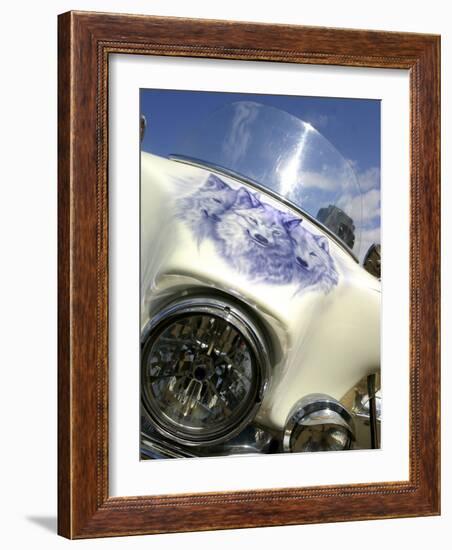 Harley Davidson Motorcycle-null-Framed Photographic Print