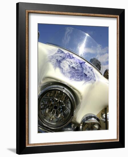 Harley Davidson Motorcycle-null-Framed Photographic Print