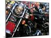 Harley Davidson Motorcycle-null-Mounted Photographic Print