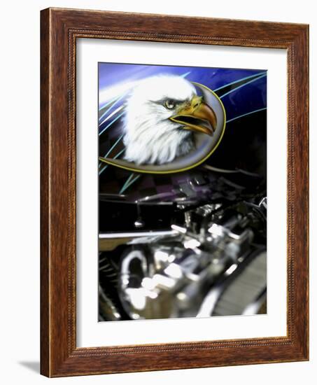 Harley Davidson Motorcycle-null-Framed Photographic Print