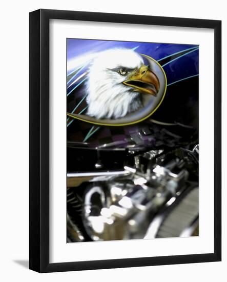 Harley Davidson Motorcycle-null-Framed Photographic Print