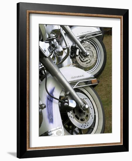 Harley Davidson Motorcycles-null-Framed Photographic Print