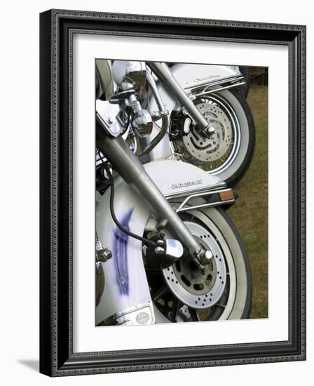 Harley Davidson Motorcycles-null-Framed Photographic Print