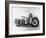 Harley-Davidson Racing Motorcycle-Loomis Dean-Framed Photographic Print