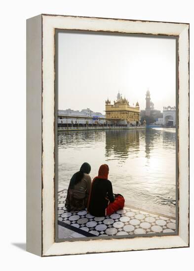 Harmandir Sahib (Golden Temple), Amritsar, Punjab, India-Ben Pipe-Framed Premier Image Canvas