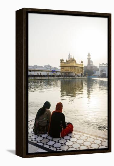 Harmandir Sahib (Golden Temple), Amritsar, Punjab, India-Ben Pipe-Framed Premier Image Canvas