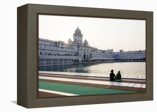 Harmandir Sahib (Golden Temple), Amritsar, Punjab, India-Ben Pipe-Framed Premier Image Canvas