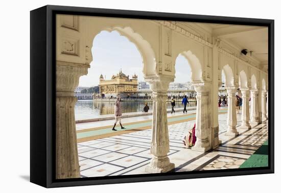 Harmandir Sahib (Golden Temple), Amritsar, Punjab, India-Ben Pipe-Framed Premier Image Canvas