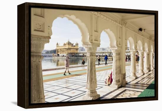 Harmandir Sahib (Golden Temple), Amritsar, Punjab, India-Ben Pipe-Framed Premier Image Canvas