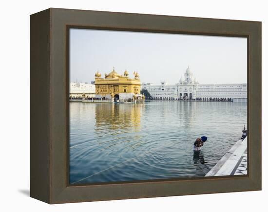 Harmandir Sahib (Golden Temple), Amritsar, Punjab, India-Ben Pipe-Framed Premier Image Canvas