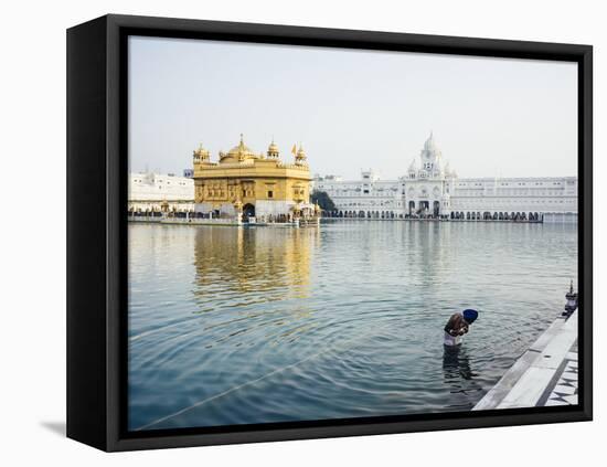 Harmandir Sahib (Golden Temple), Amritsar, Punjab, India-Ben Pipe-Framed Premier Image Canvas