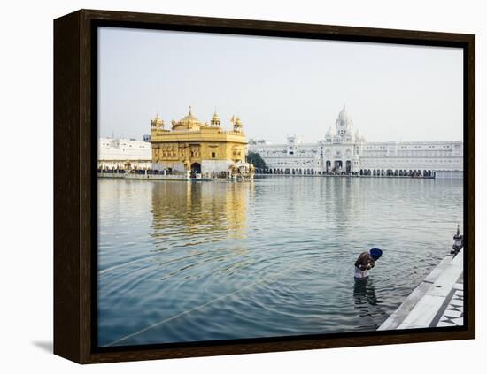 Harmandir Sahib (Golden Temple), Amritsar, Punjab, India-Ben Pipe-Framed Premier Image Canvas