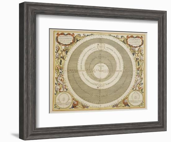 Harmonia Macrocosmica-Andreas Cellarius-Framed Giclee Print