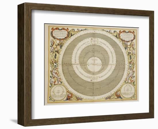 Harmonia Macrocosmica-Andreas Cellarius-Framed Giclee Print