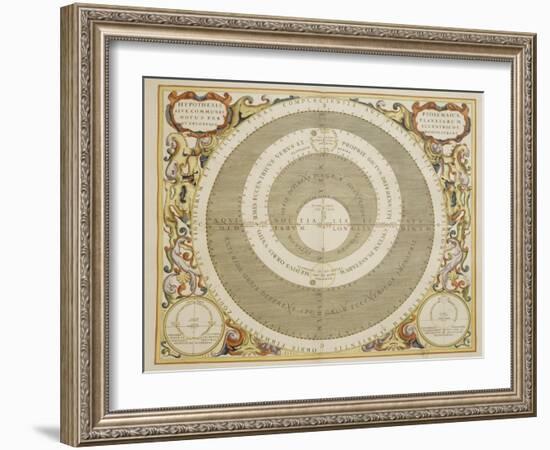 Harmonia Macrocosmica-Andreas Cellarius-Framed Giclee Print