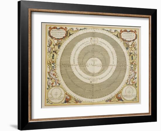 Harmonia Macrocosmica-Andreas Cellarius-Framed Giclee Print