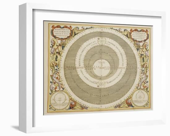 Harmonia Macrocosmica-Andreas Cellarius-Framed Giclee Print