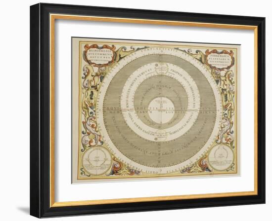 Harmonia Macrocosmica-Andreas Cellarius-Framed Giclee Print