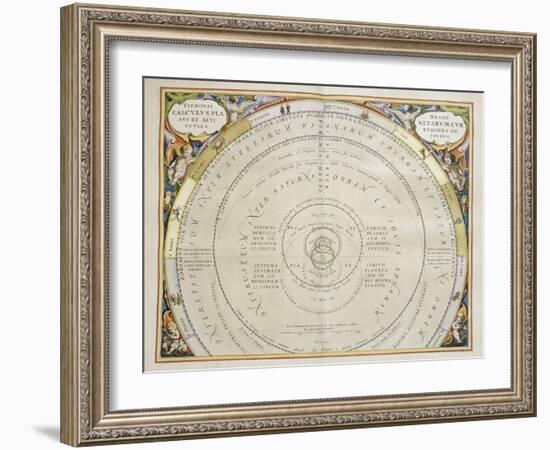 Harmonia Macrocosmica-Andreas Cellarius-Framed Giclee Print