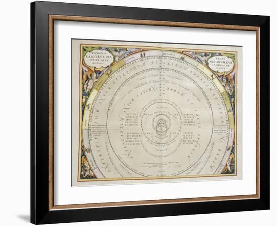 Harmonia Macrocosmica-Andreas Cellarius-Framed Giclee Print