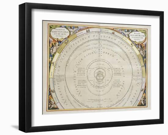 Harmonia Macrocosmica-Andreas Cellarius-Framed Giclee Print