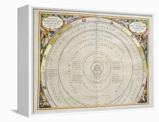 Harmonia Macrocosmica-Andreas Cellarius-Framed Premier Image Canvas