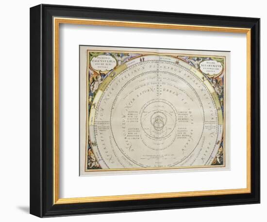 Harmonia Macrocosmica-Andreas Cellarius-Framed Giclee Print