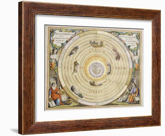 Harmonia Macrocosmica-Andreas Cellarius-Framed Giclee Print