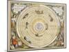 Harmonia Macrocosmica-Andreas Cellarius-Mounted Giclee Print