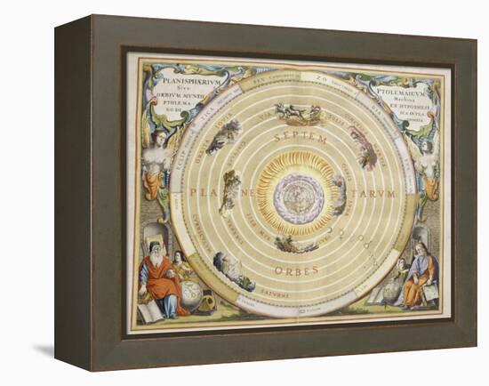 Harmonia Macrocosmica-Andreas Cellarius-Framed Premier Image Canvas