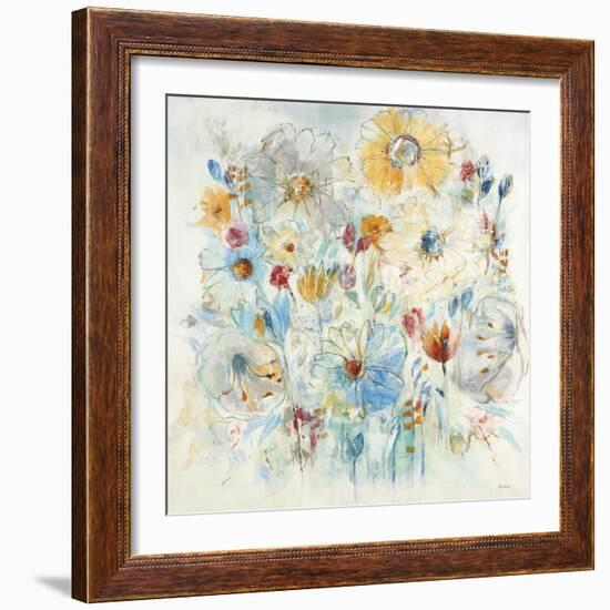 Harmonic Blue-Jill Martin-Framed Art Print