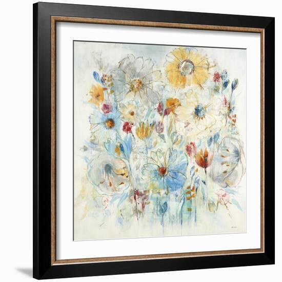 Harmonic Blue-Jill Martin-Framed Art Print