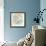 Harmonic Blue-Jill Martin-Framed Art Print displayed on a wall