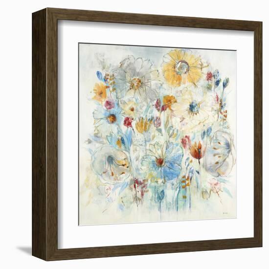 Harmonic Blue-Jill Martin-Framed Art Print