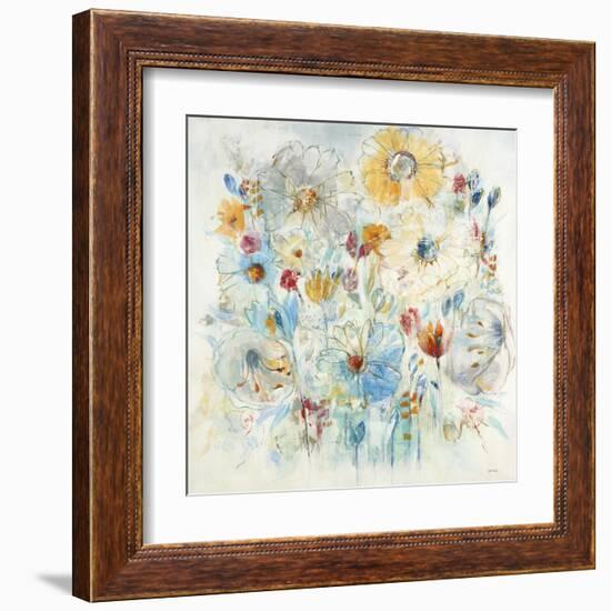 Harmonic Blue-Jill Martin-Framed Art Print